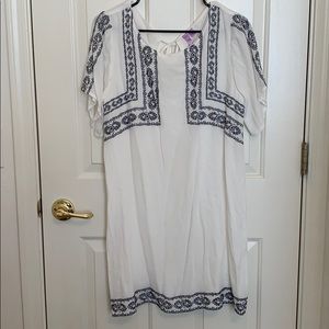 Alya- White BoHo Dress